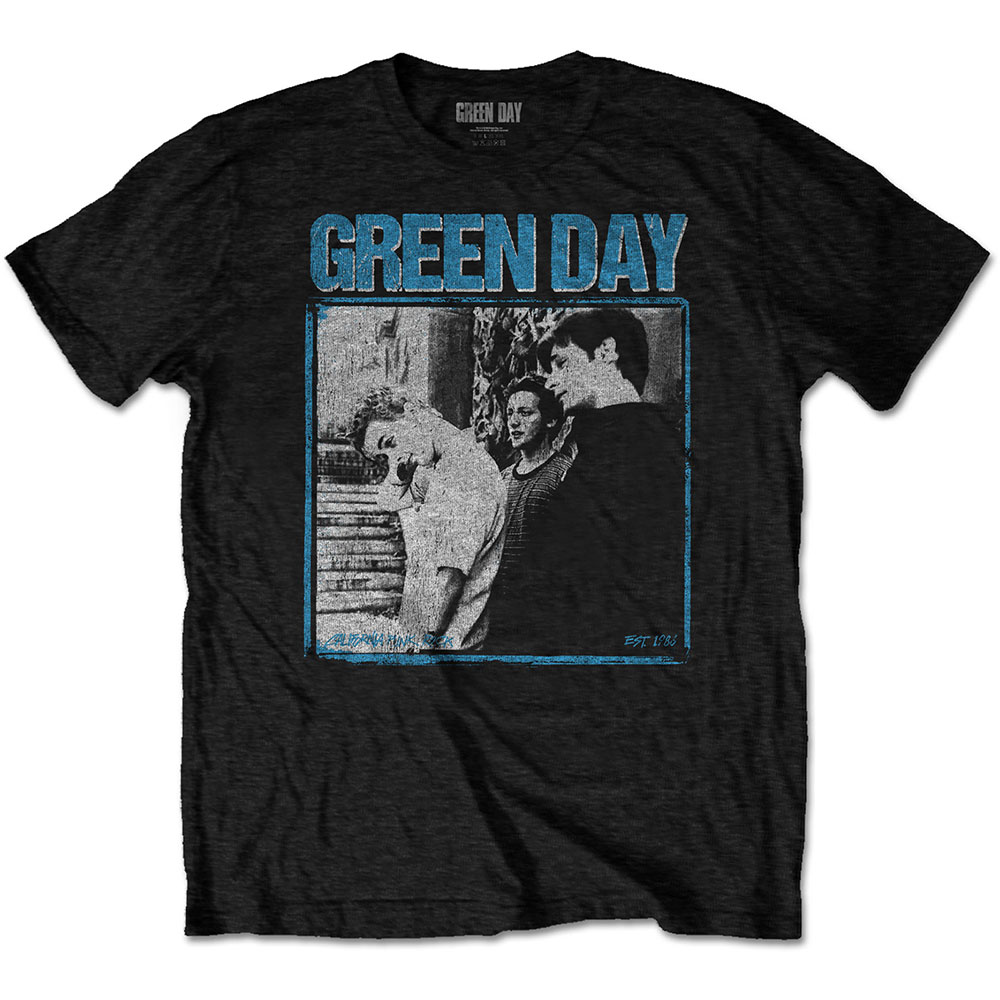 Tričko Green Day - Photo Block, Unisex,Čierna,XXL