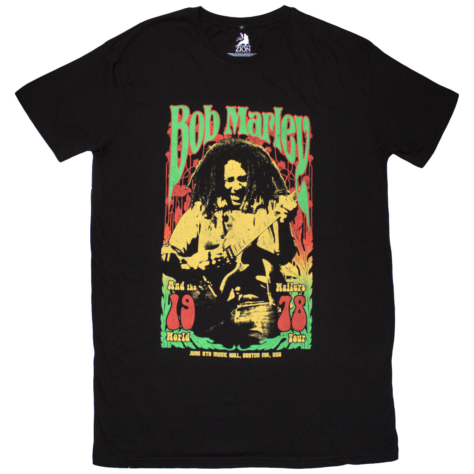 Šaty Bob Marley - 1978, Žena,Čierna,XXL