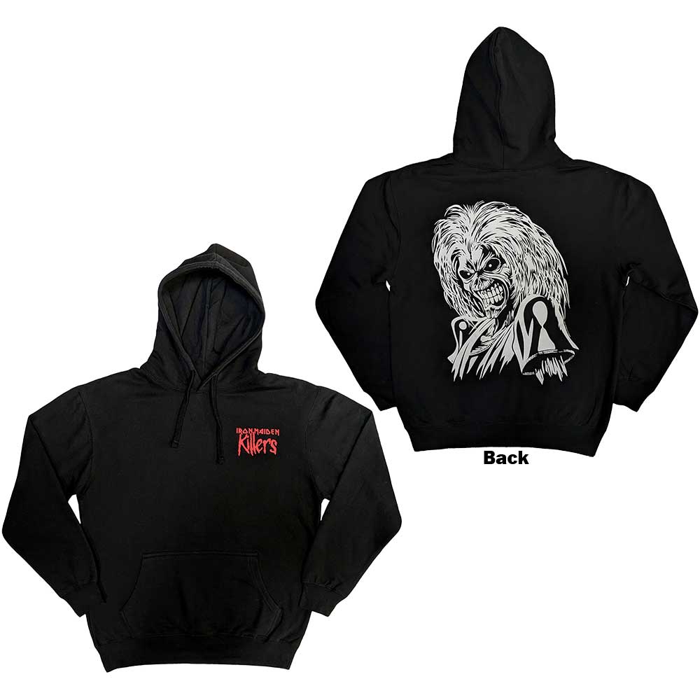Mikina Iron Maiden - Killers Eddie, Unisex,Čierna,XXL