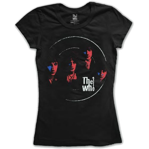 Tričko The Who - Soundwaves, Žena,Čierna,XXL