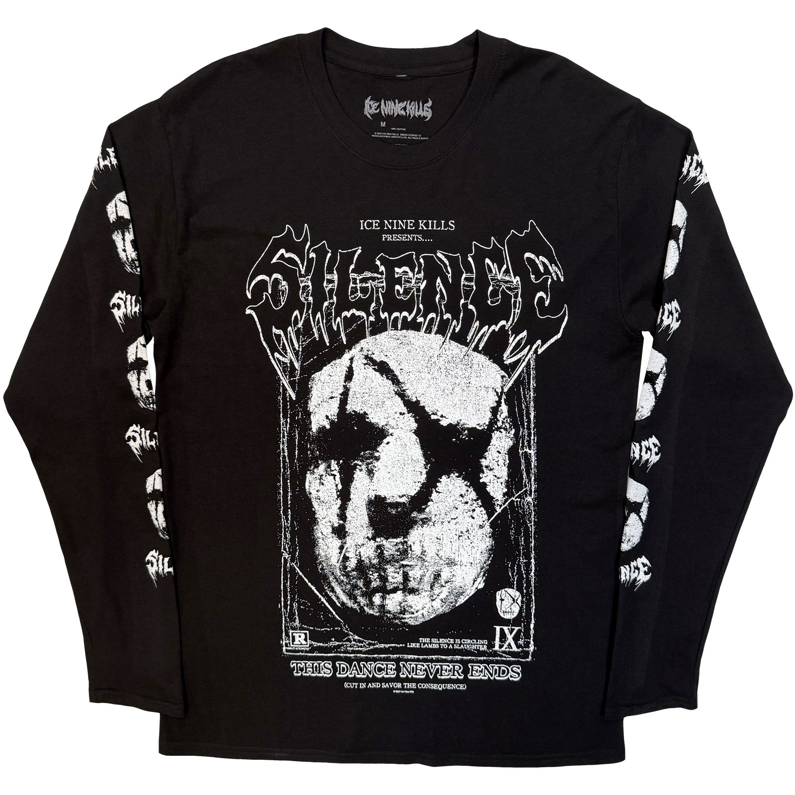 Tričko s dlhým rukávom Ice Nine Kills - The Dance Never Ends, Unisex,Čierna,XXL