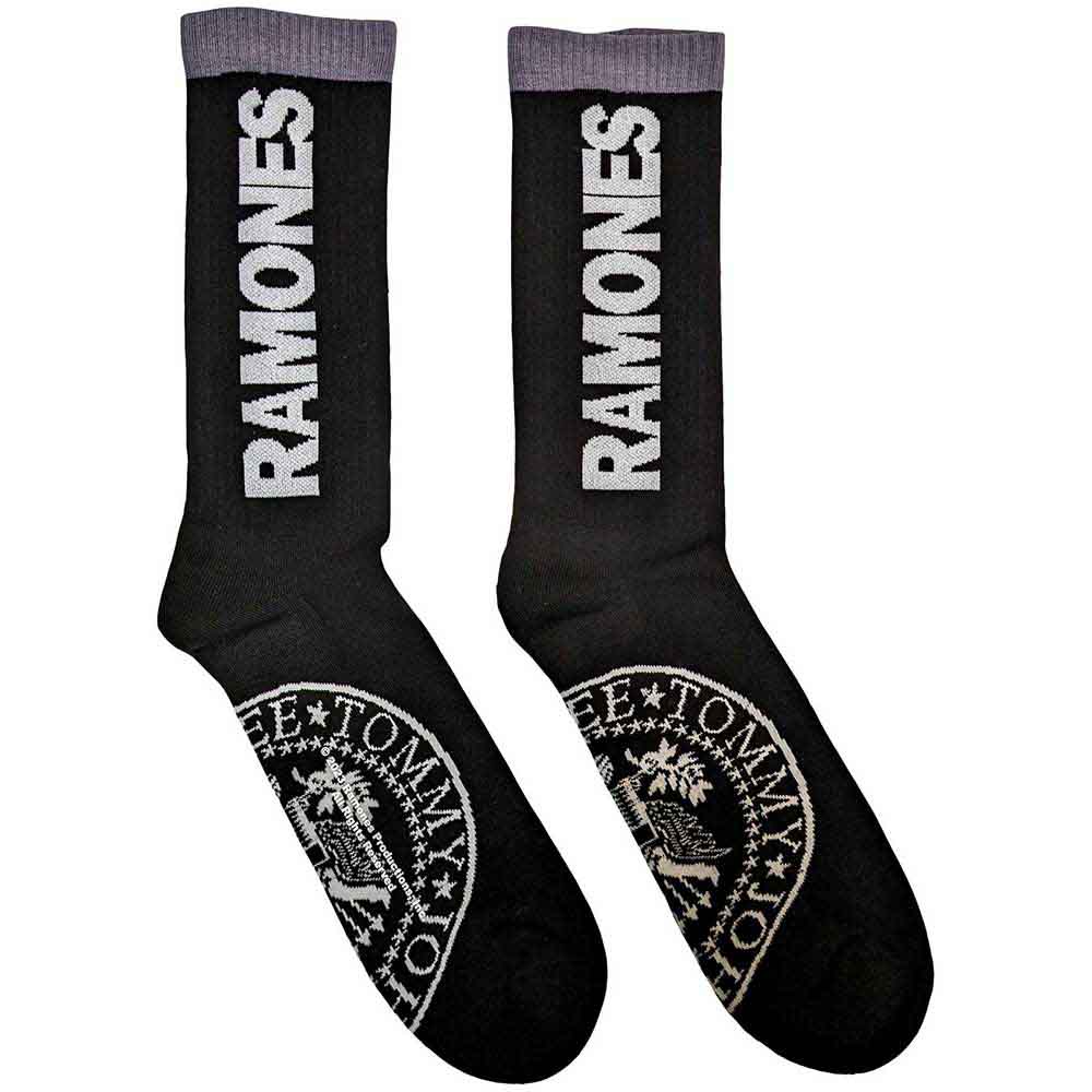 Ponožky Ramones - Presidential Seal, Unisex,Čierna,UK 7 - 11