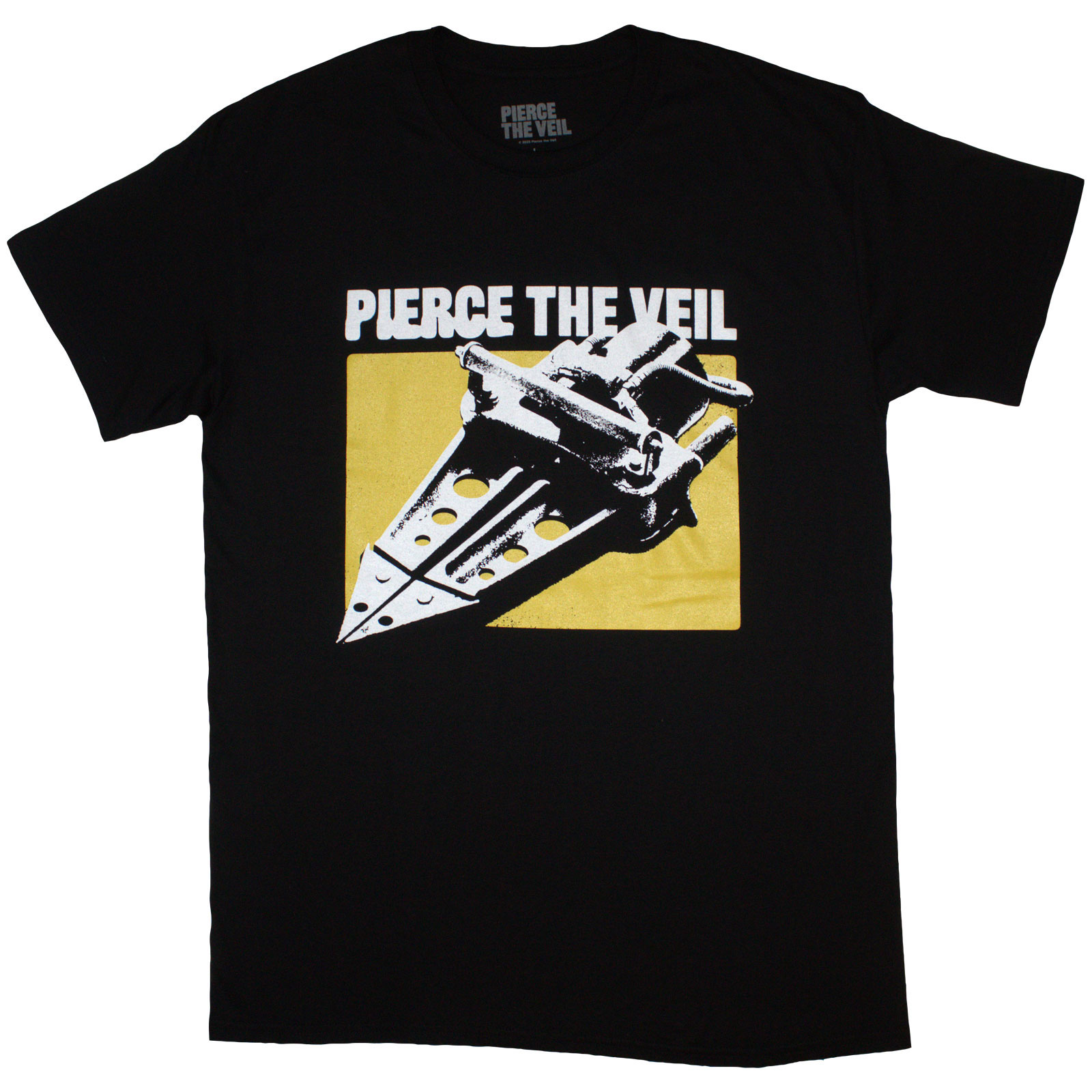 Tričko Pierce the Veil - Jaws, Unisex,Čierna,XXL