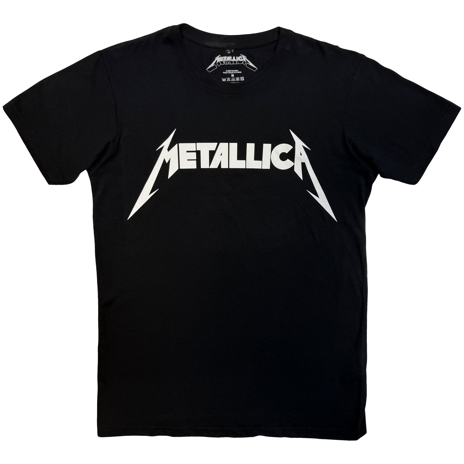 Tričko Metallica - Logo, Unisex,Čierna,M