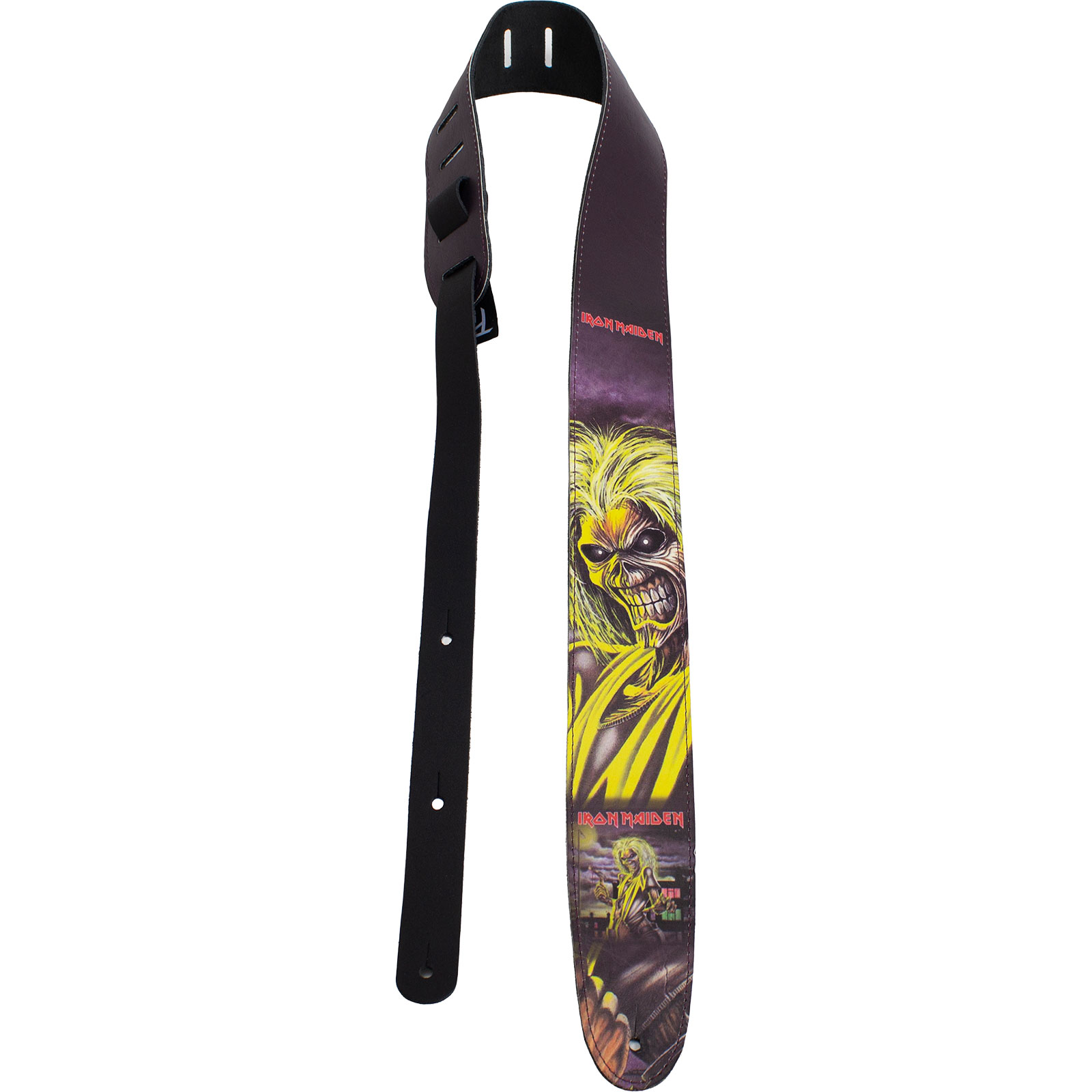 Gitarový popruh Iron Maiden - Killers, Čierna,Univerzálna