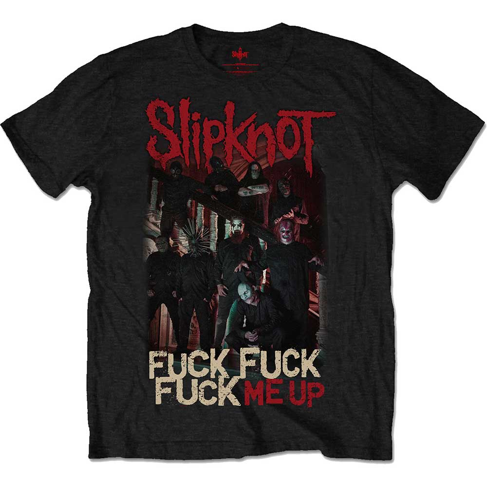 Tričko Slipknot - Fuck Me Up, Unisex,Čierna,S