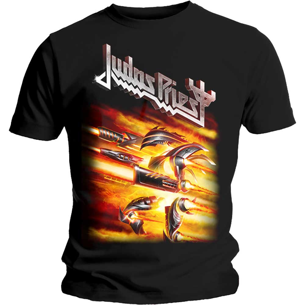 Tričko Judas Priest - Firepower, Unisex,Čierna,XL