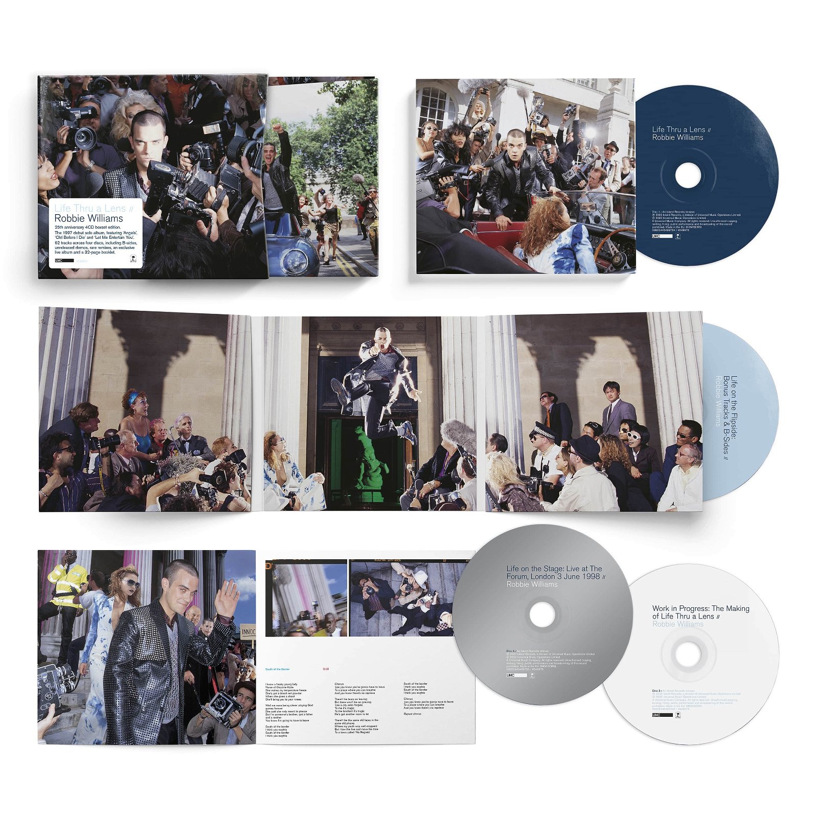 CD Robbie Williams - Life Thru A Lens (25th Anniversary Edition)