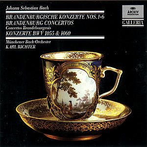 CD Johann Sebastian Bach - BRANIBORSKE KONCERTY 1-6