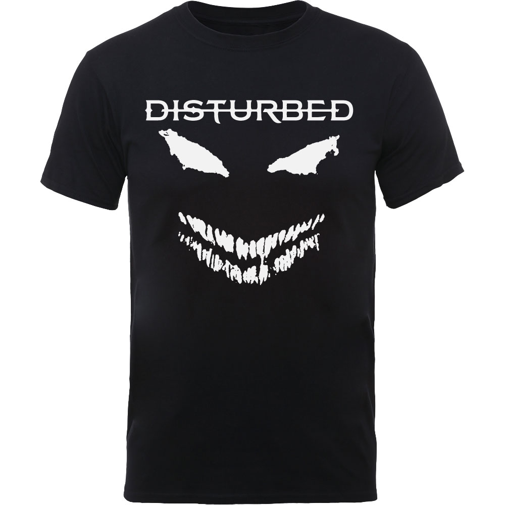 Tričko DISTURBED - Scary Face Candle, Unisex,Čierna,XXL