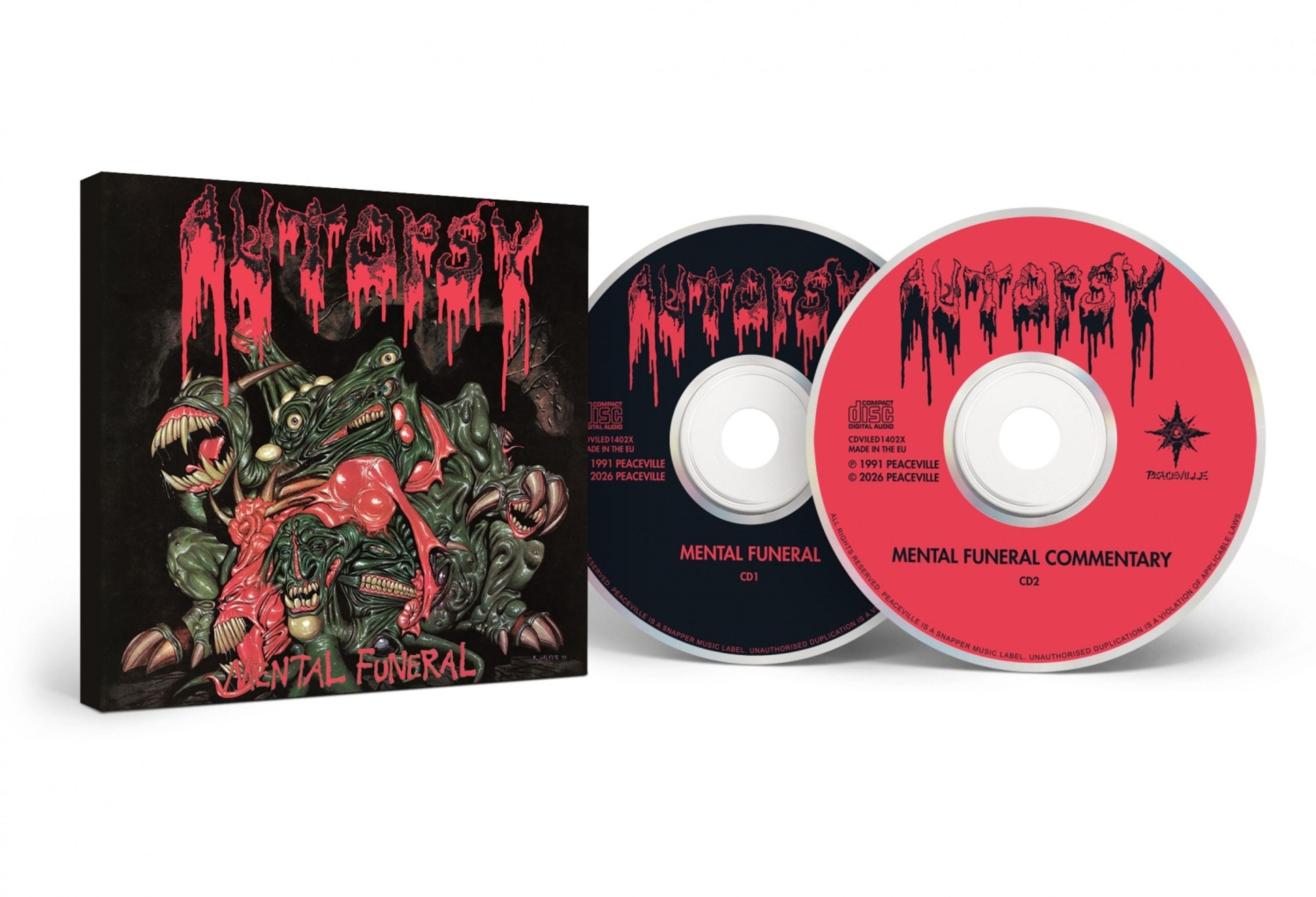 CD Autopsy - MENTAL FUNERAL