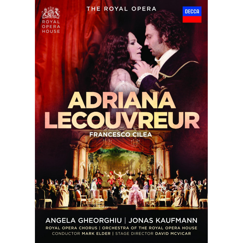 DVD - KAUFMANN/GHEORGHIU/CG - CILEA: ADRIANA LECOUVREUR