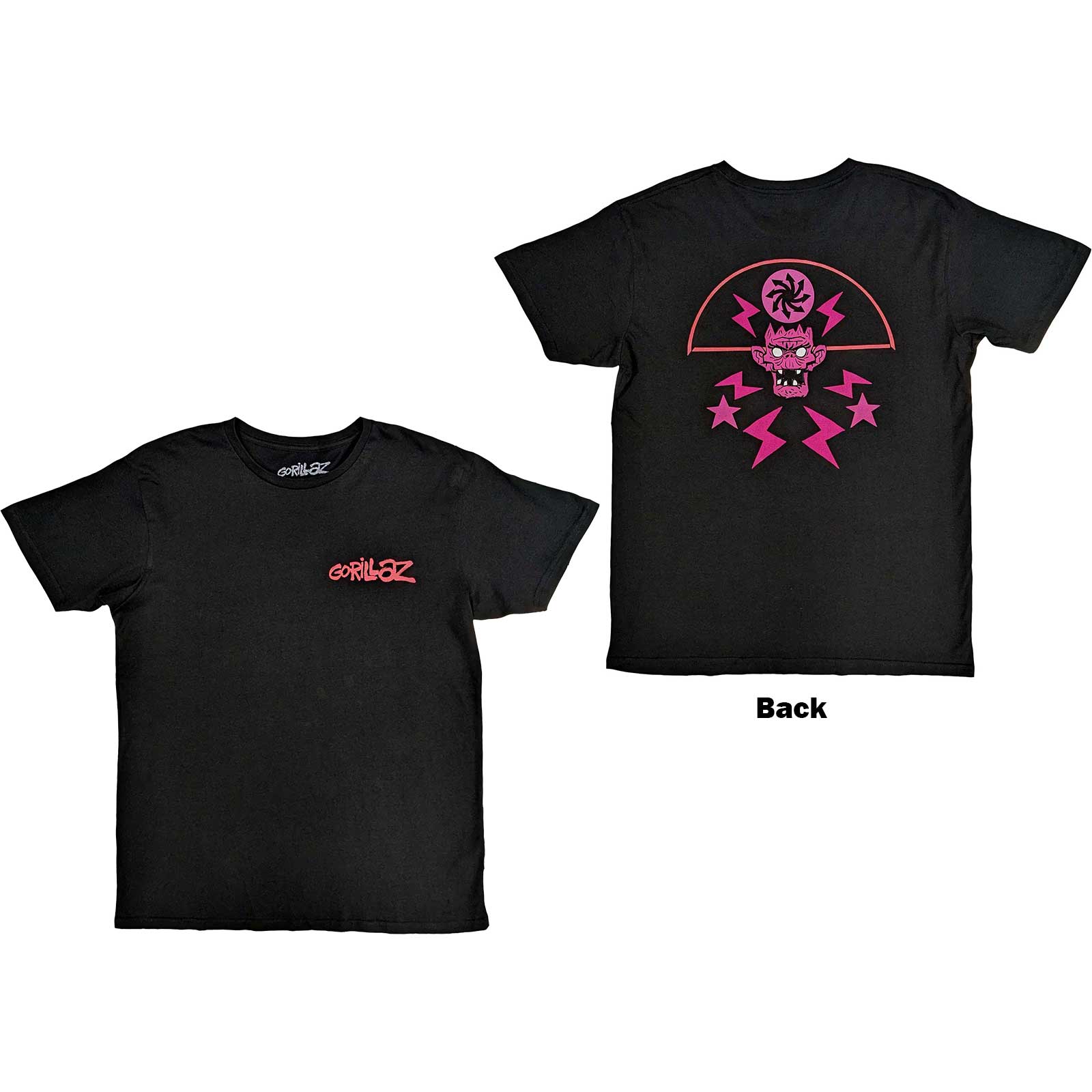 Tričko Gorillaz - Cult of, Unisex,Čierna,S