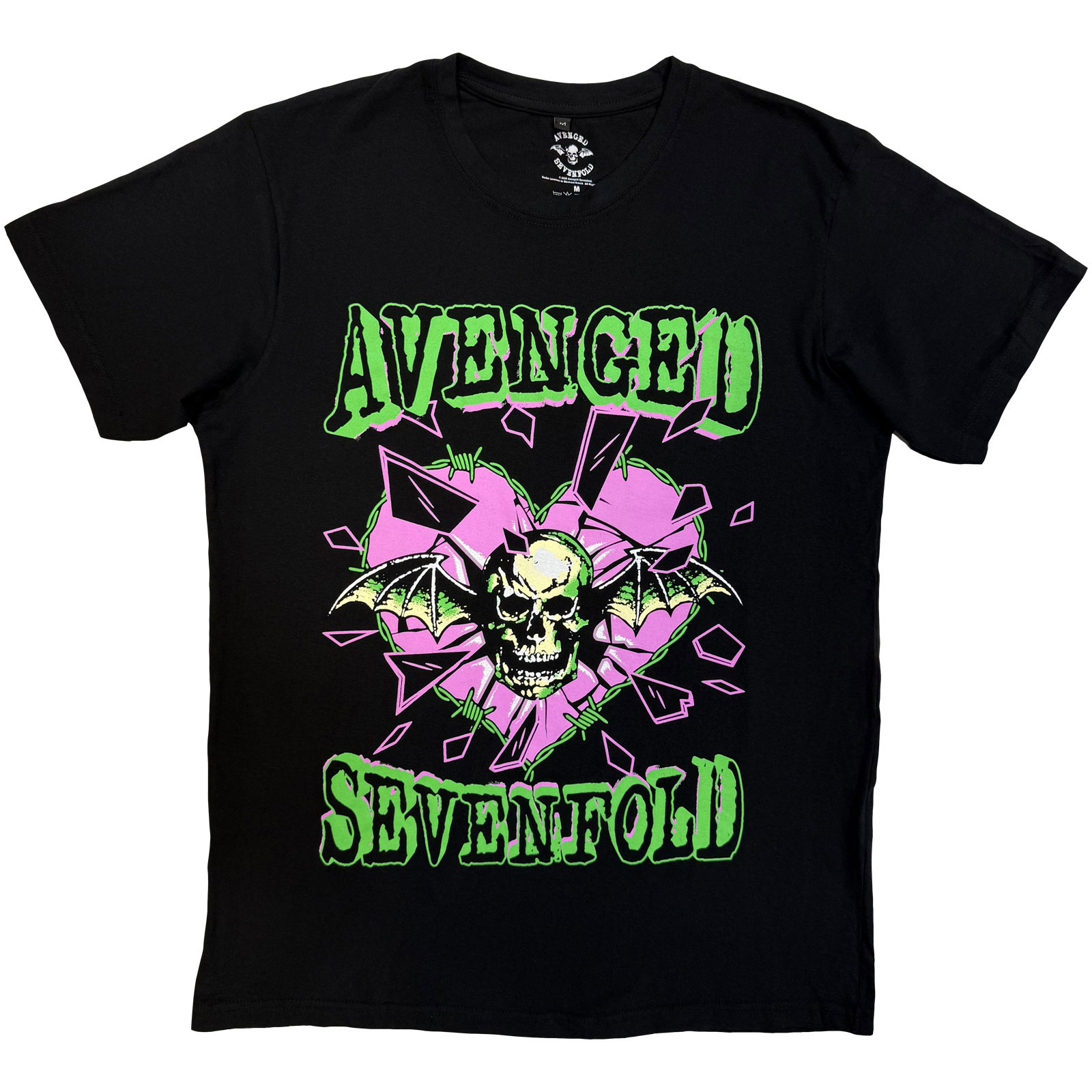 Tričko Avenged Sevenfold - Heart Break, Unisex,Čierna,XL