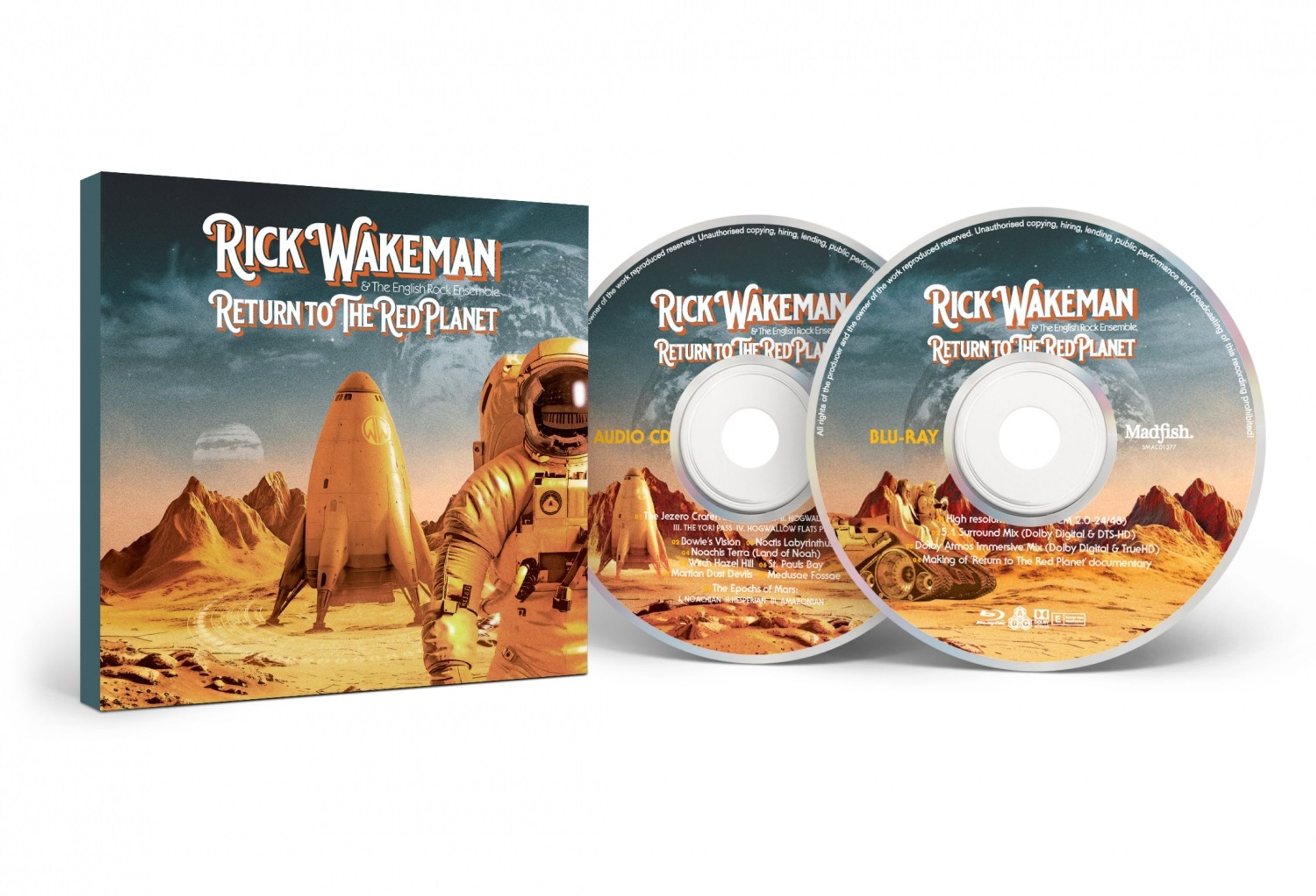 CD Rick Wakeman - RETURN TO THE RED PLANET
