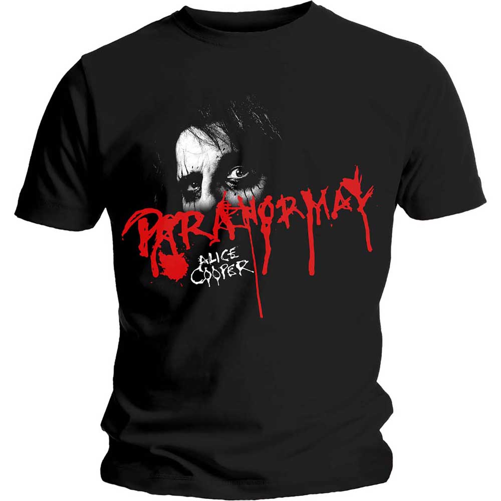 Tričko Alice Cooper - Paranormal Eyes, Unisex,Čierna,XXL