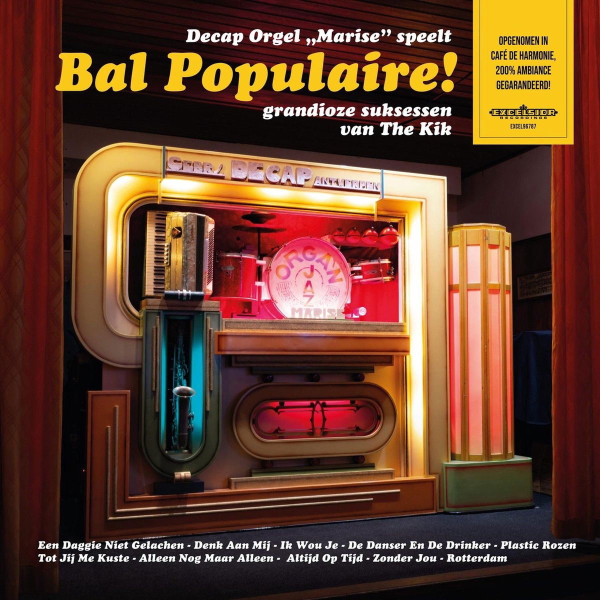 Vinyl The Kik - DECAP ORGEL MARISE SPEELT BAL POPULAIRE!