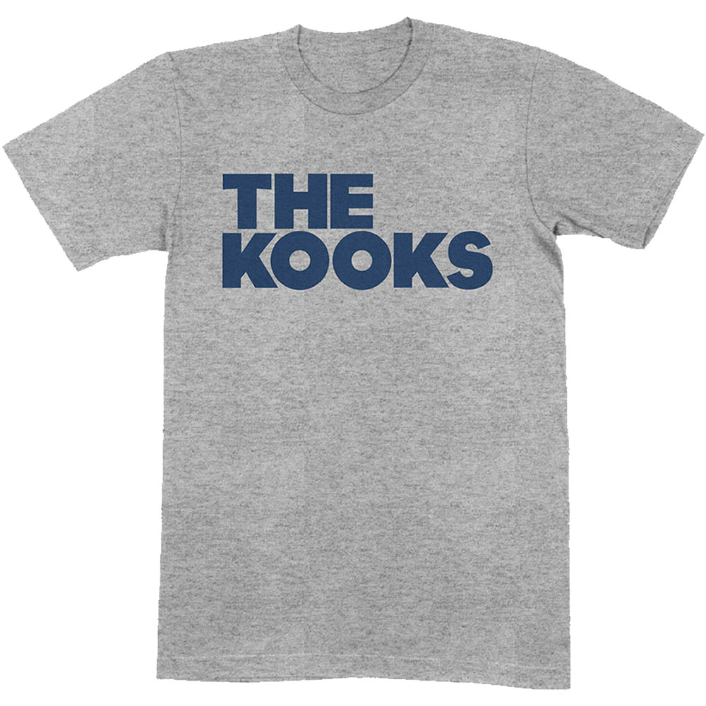 Tričko The Kooks - Logo, Unisex,Šedá,XXL