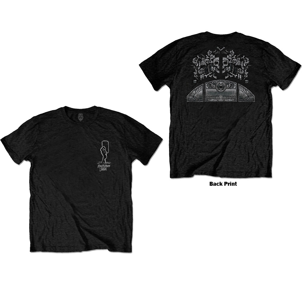 Tričko Rag'n'Bone Man - Graveyard, Unisex,Čierna,XXL