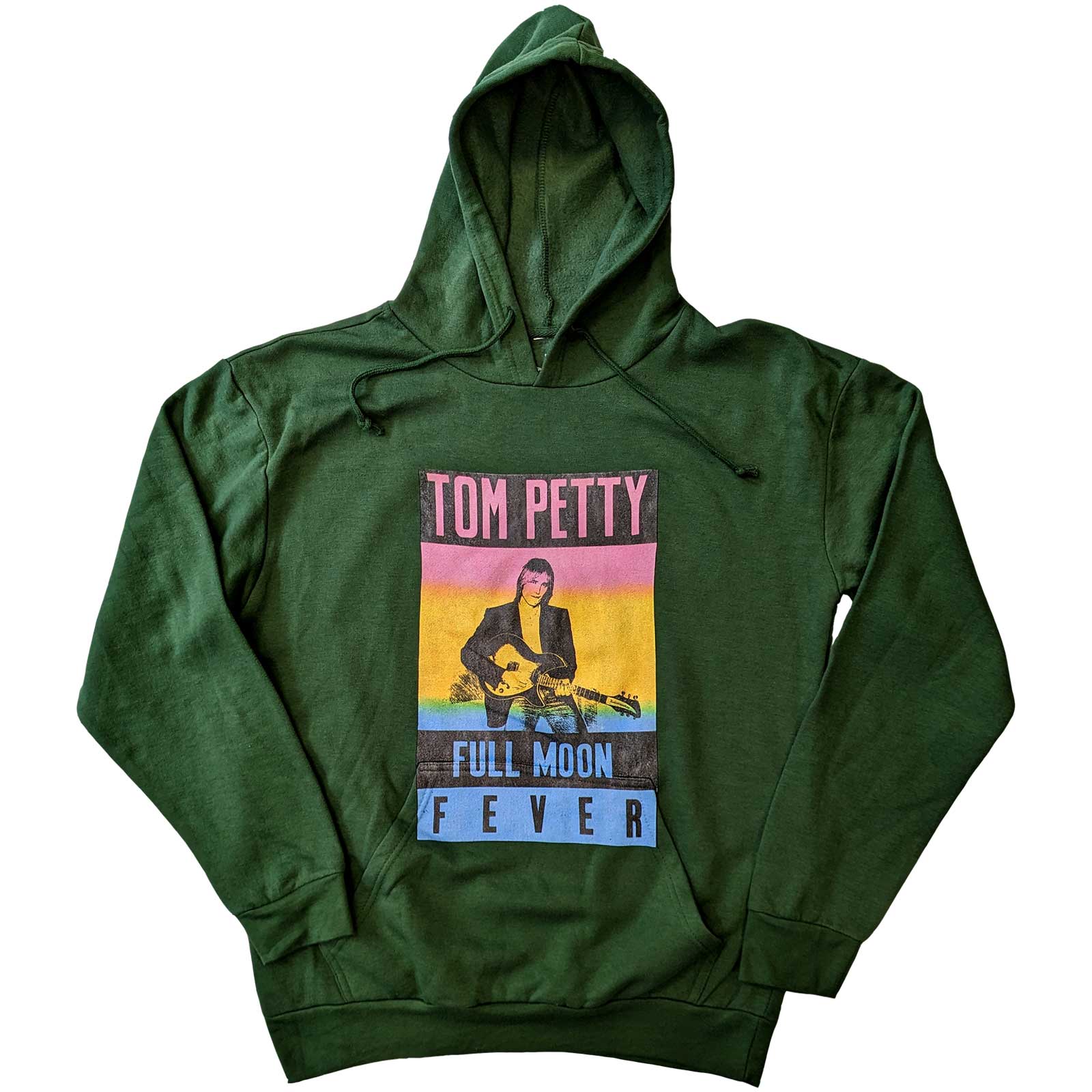 Mikina Tom Petty & The Heartbreakers - Full Moon Fever, Unisex,Zelená,XXL