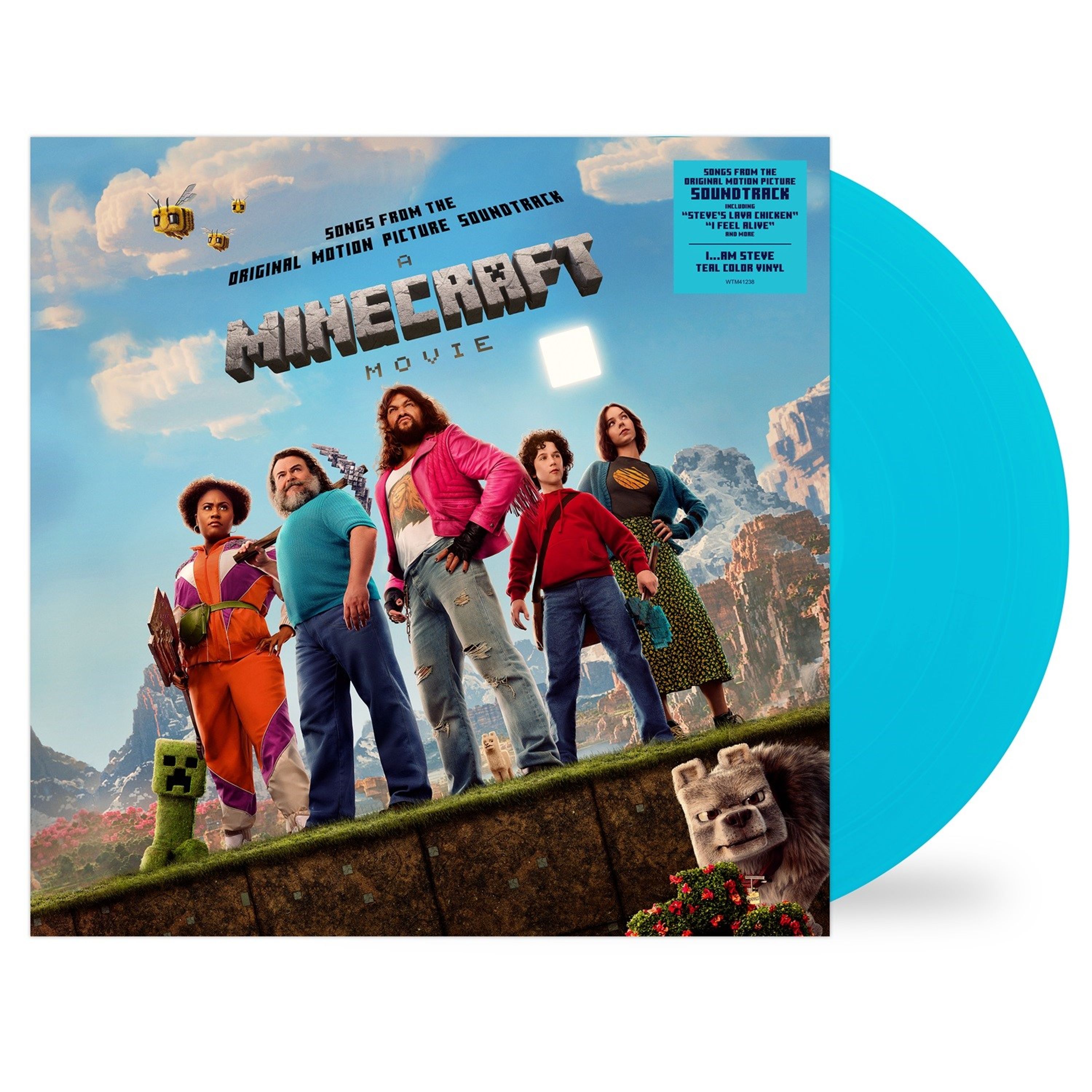 Vinyl Daniel Pemberton - A MINECRAFT MOVIE (SONGS FROM THE ORIGINAL MOTION PICTURE SOUNDTRACK) (TEAL VINYL)