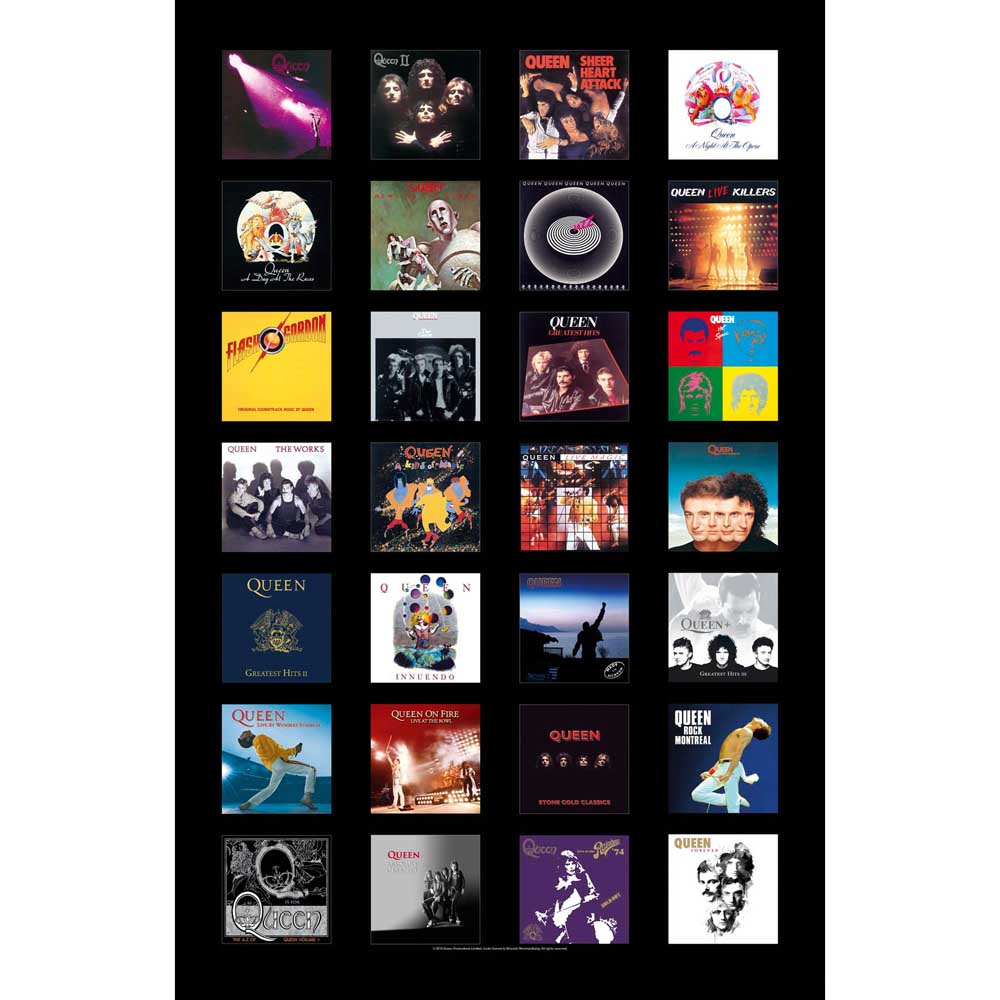 Plagát Queen - Albums