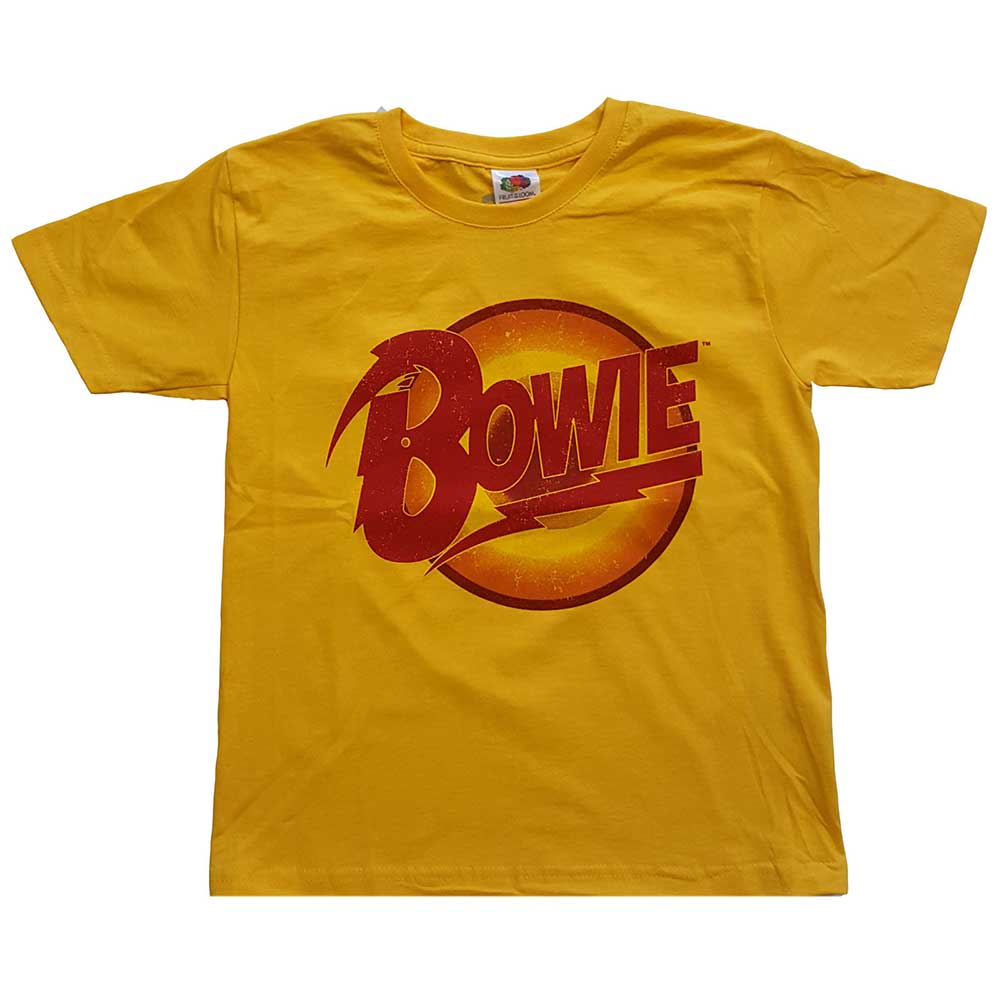 Tričko David Bowie - Diamond Dogs Logo, Dieťa,Žltá,12 – 14 rokov