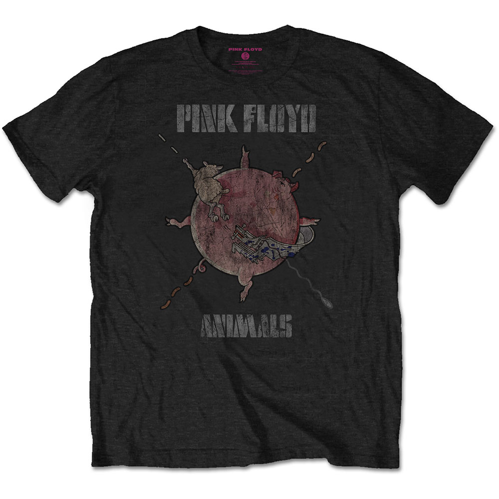 Tričko Pink Floyd - Sheep Chase, Unisex,Čierna,M