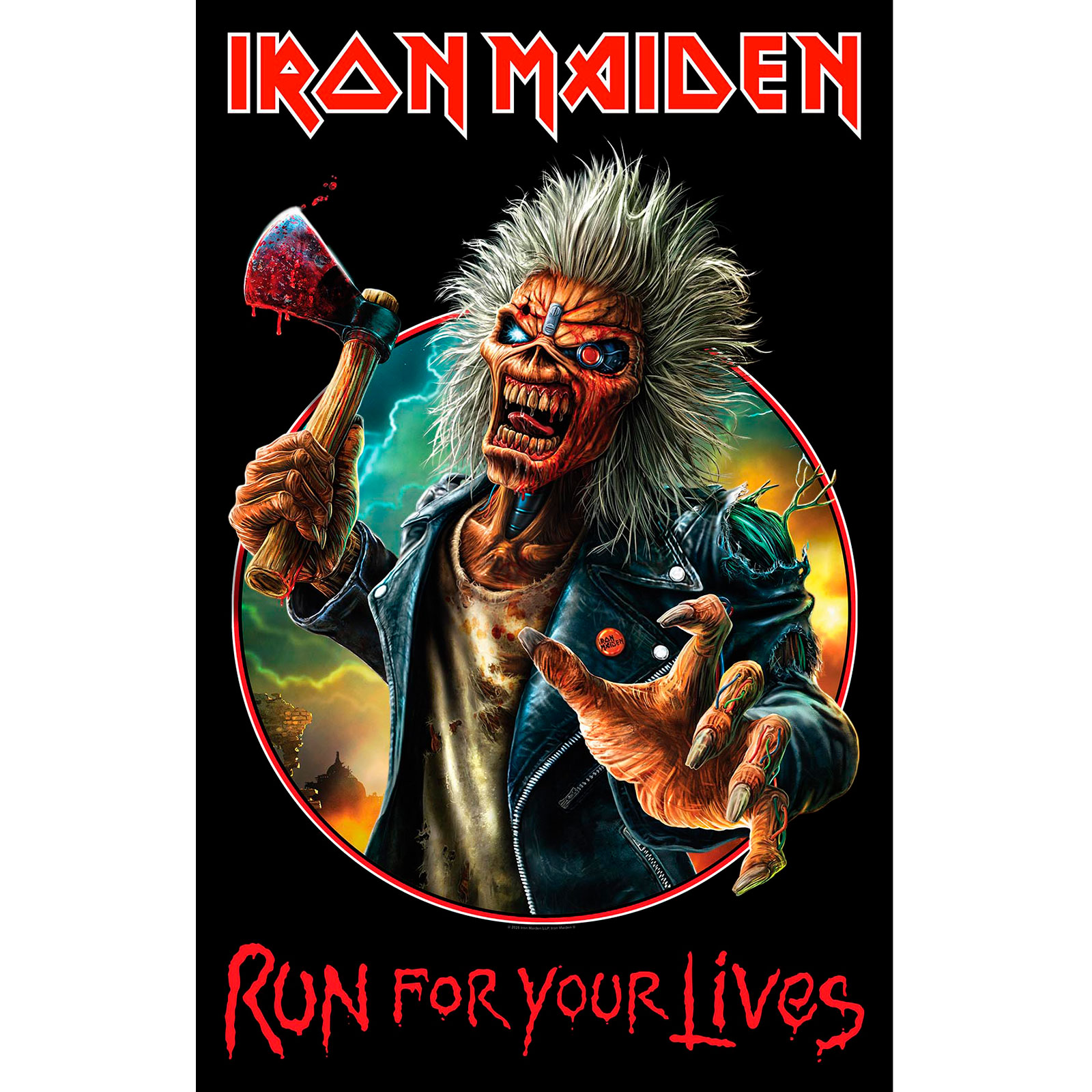 Plagát Iron Maiden - Run For Your Lives