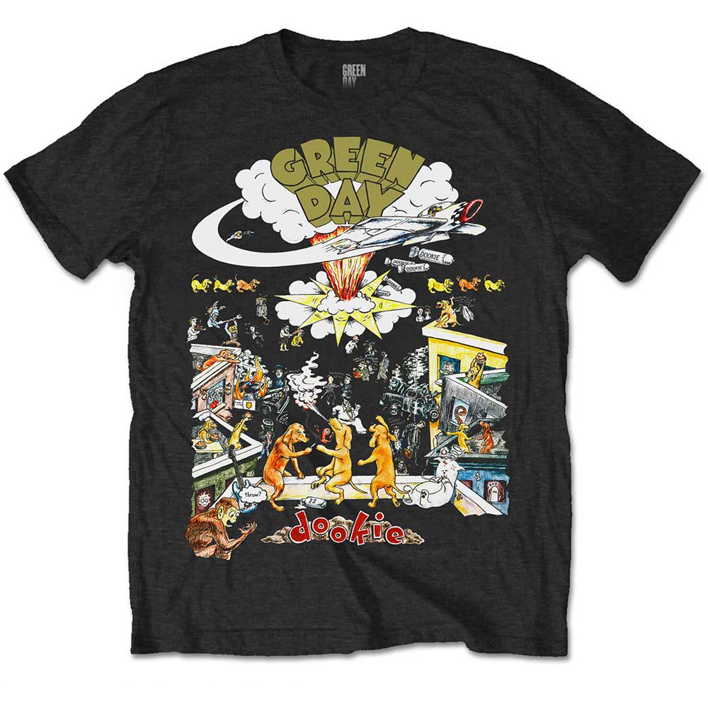 Tričko Green Day - 1994 Tour, Unisex,Čierna,M