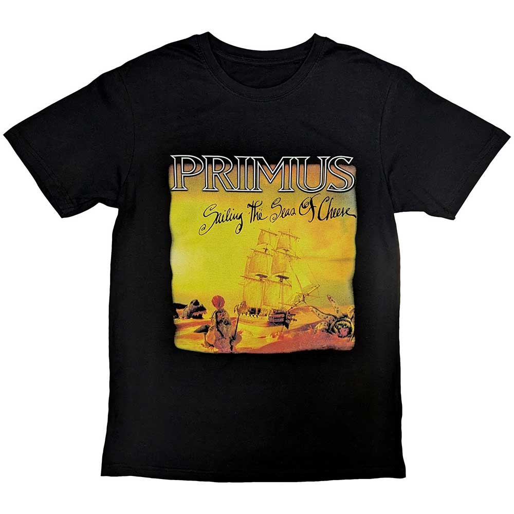 Tričko Primus - Sailing The Seas Of Cheese, Unisex,Čierna,XXL