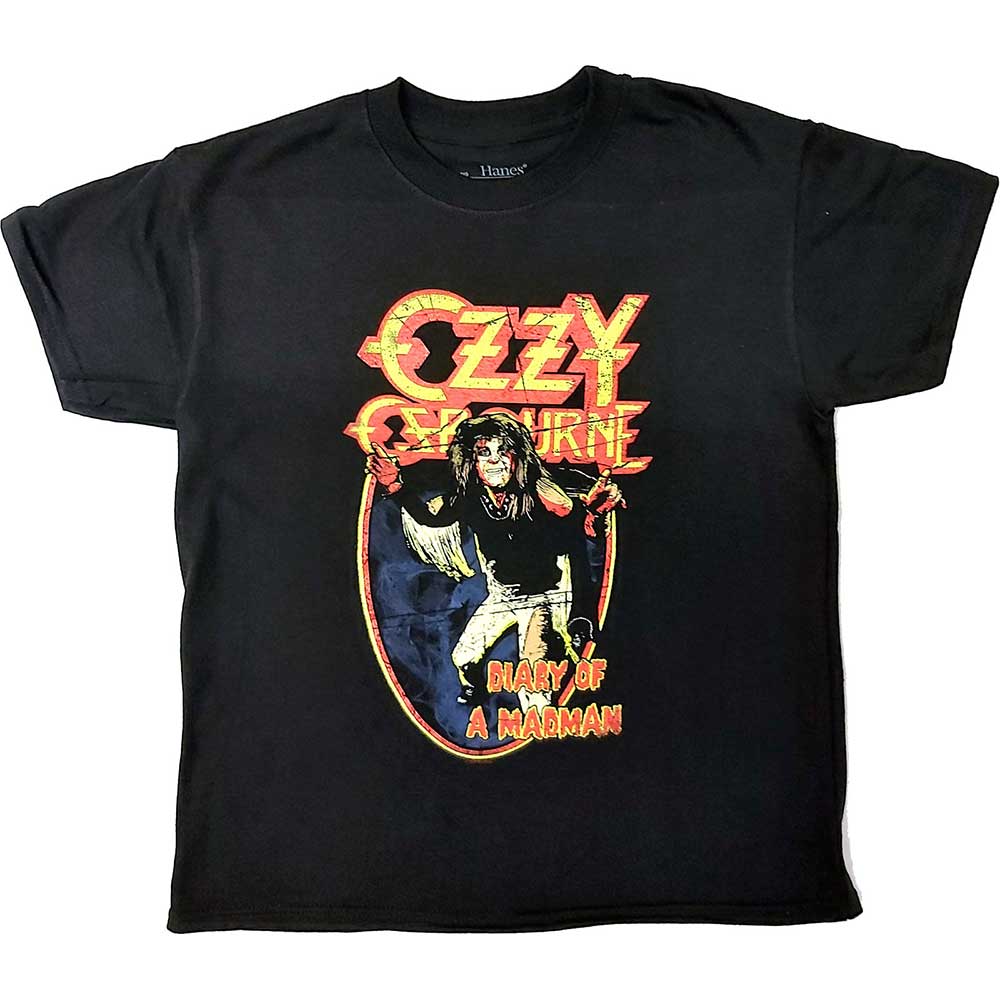 Tričko Ozzy Osbourne - Vintage Diary of a Madman, Dieťa,Čierna,1 - 2 roky