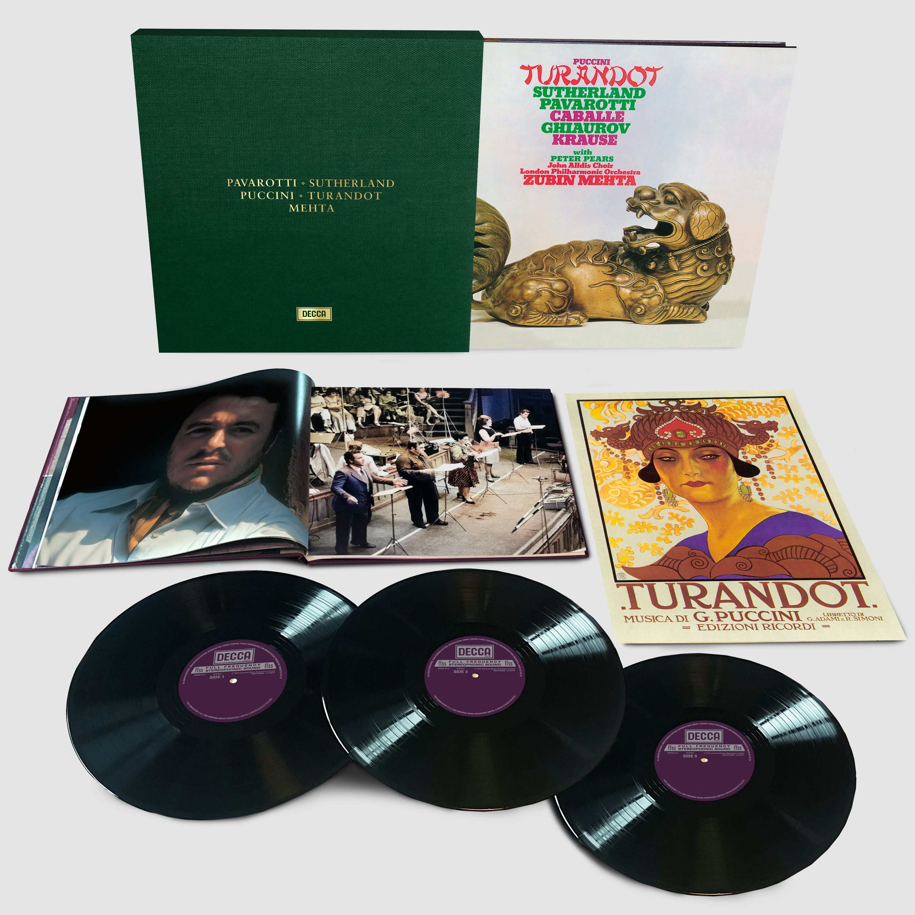Vinyl - PUCCINI: TURANDOT