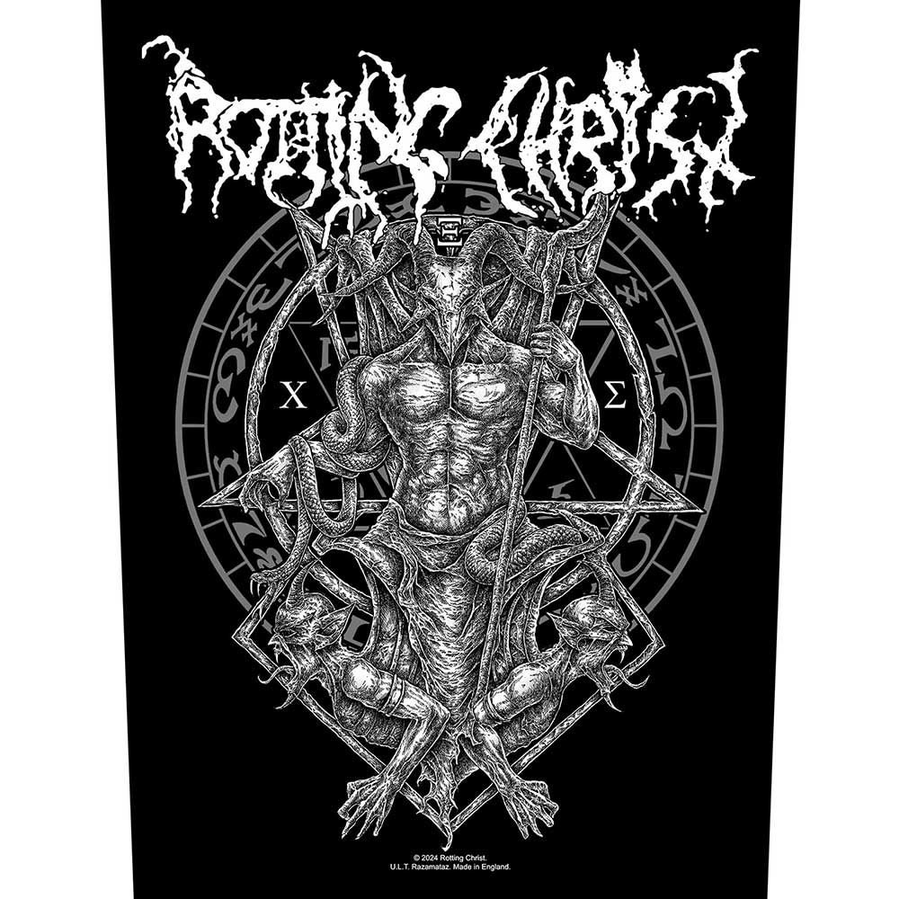 Nažehlovačka Rotting Christ - Hellenic Black Metal
