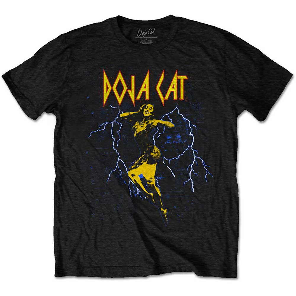 Tričko Doja Cat - Lightning Planet Her, Unisex,Čierna,XXL