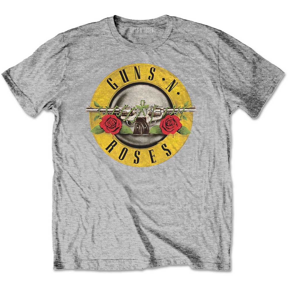 Tričko Guns N’ Roses - Classic Logo, Dieťa,Šedá,12 – 14 rokov