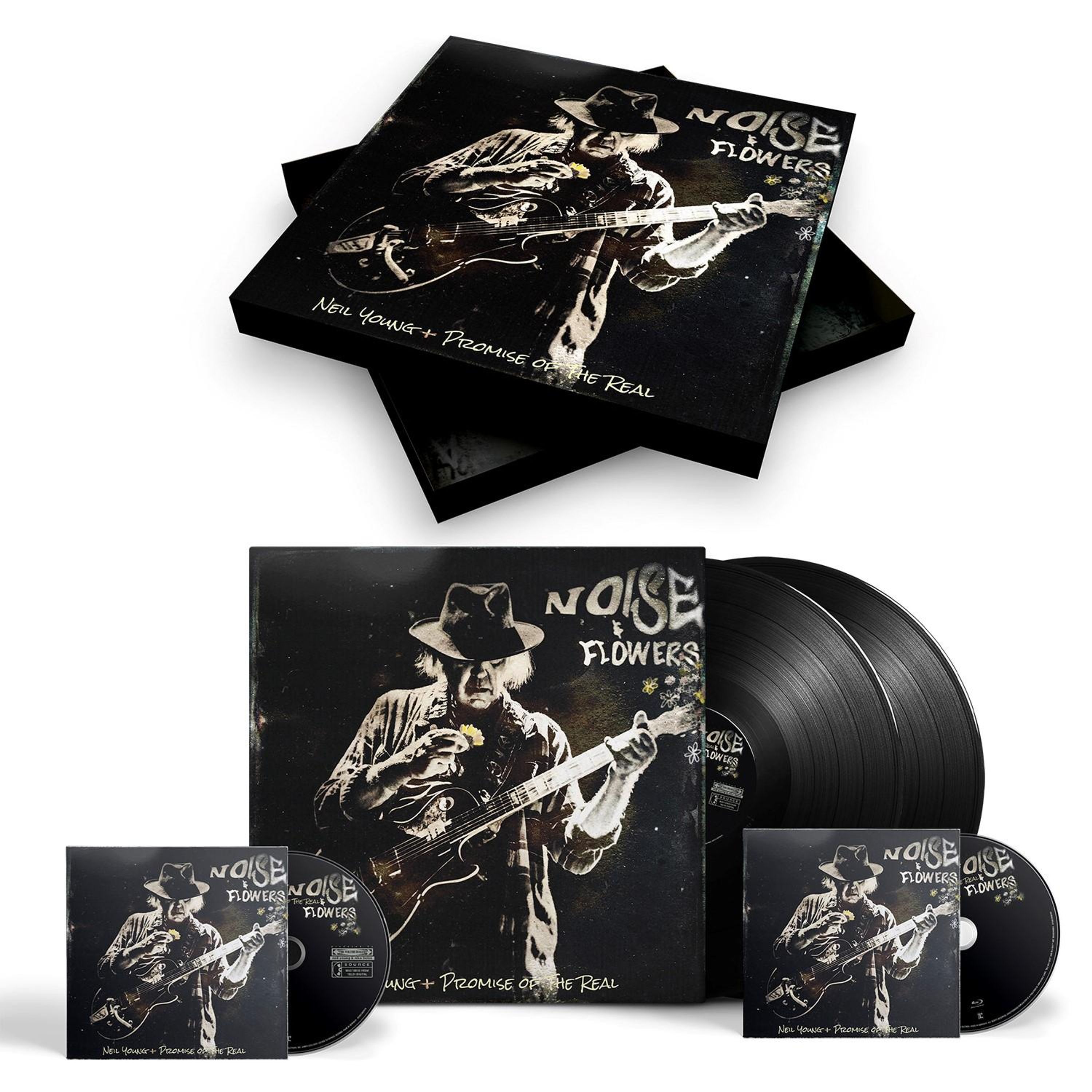 Vinyl Neil Young and Promise of the Real - NOISE AND FLOWERS (2LP+1CD+1BR)