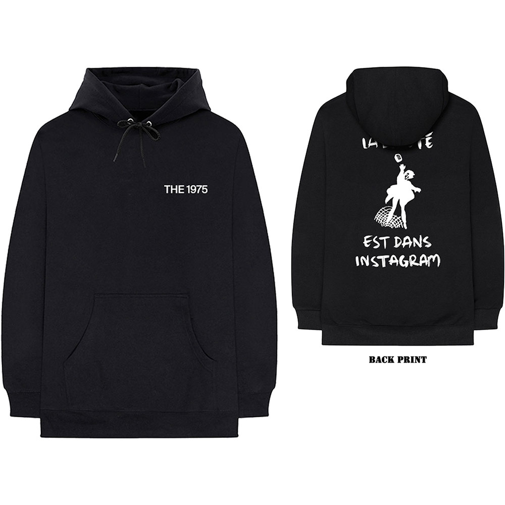 Mikina The 1975 - ABIIOR Est Dans Instagram, Unisex,Čierna,XXL