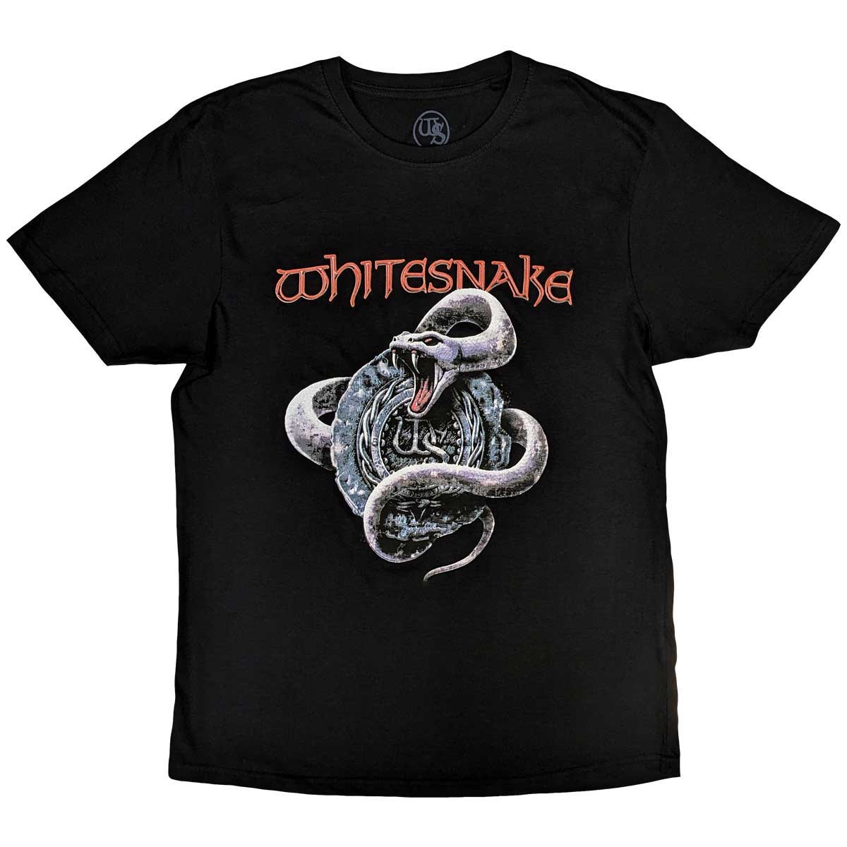 Tričko Whitesnake - Silver Snake, Unisex,Čierna,XXL