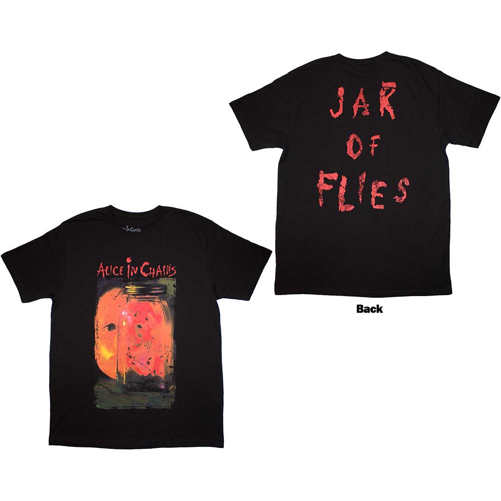 Tričko Alice In Chains - Jar of Flies, Unisex,Čierna,XXL