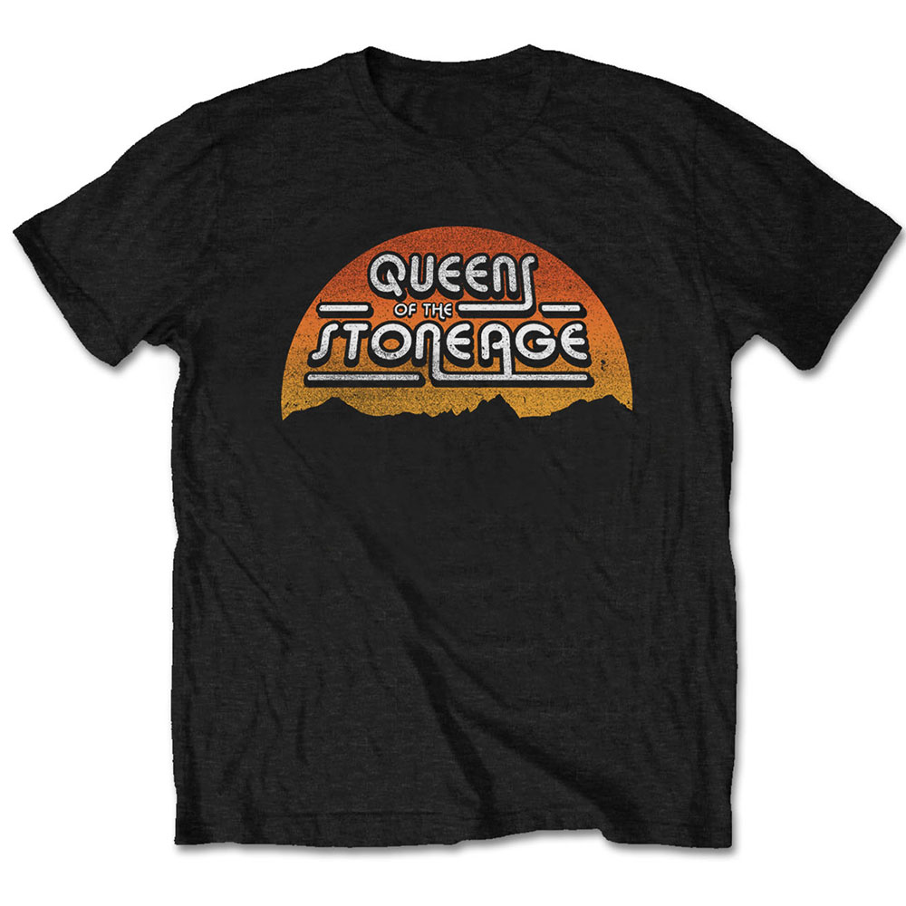 Tričko Queens of the Stone Age - Sunrise, Unisex,Čierna,S