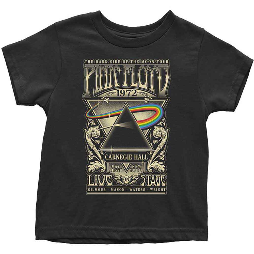 Tričko Pink Floyd - Carnegie Hall Poster, Dieťa,Čierna,5 – 6 rokov