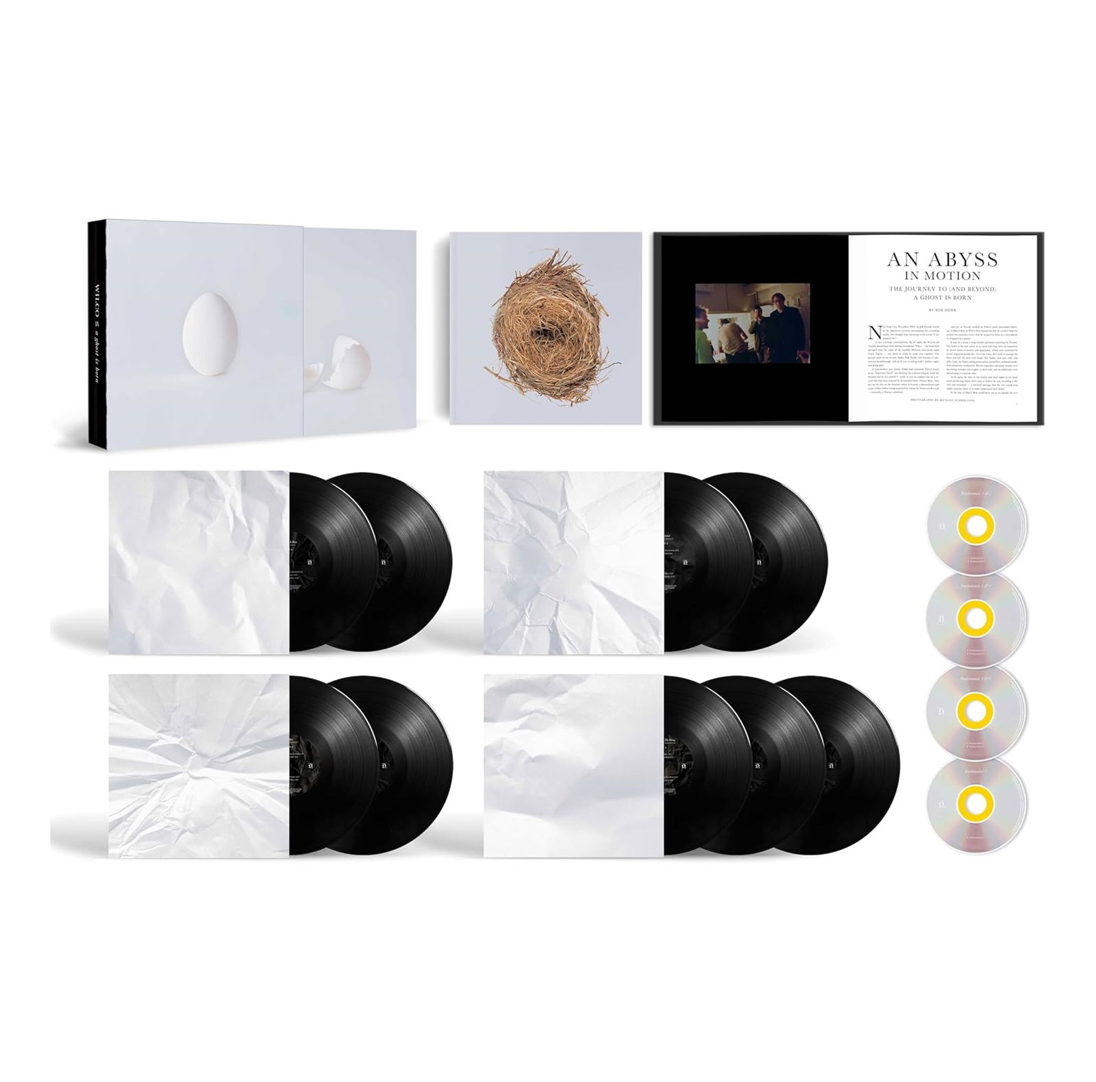 Vinyl Wilco - A GHOST IS BORN (LIMITED, 9 LP + 4 CD)