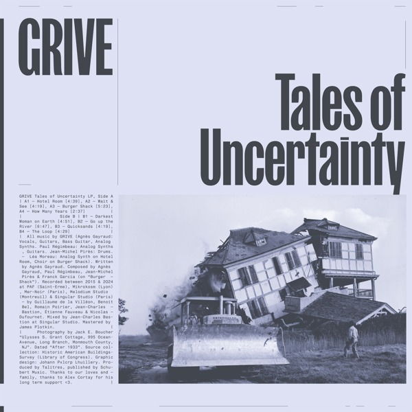 CD Grive - TALES OF UNCERTAINTY
