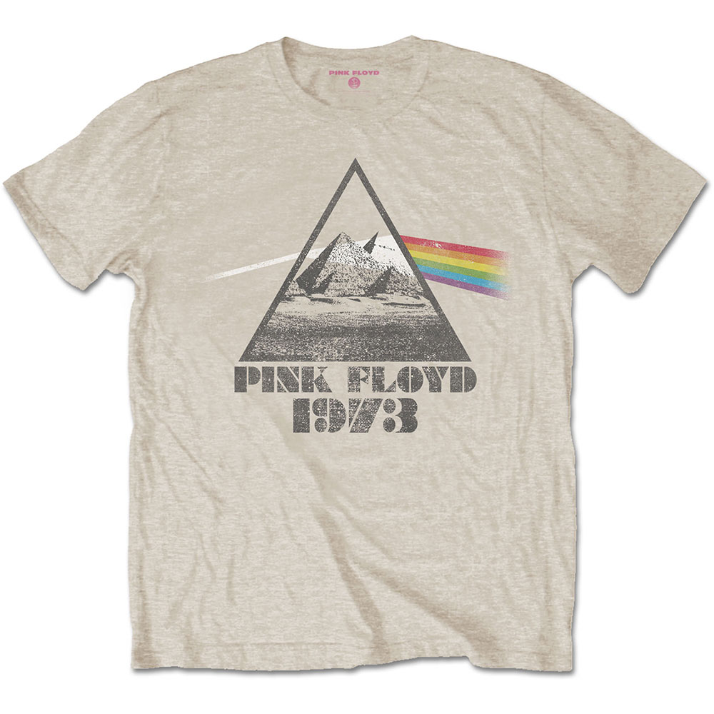Tričko Pink Floyd - Pyramids, Unisex,Natural,XXL