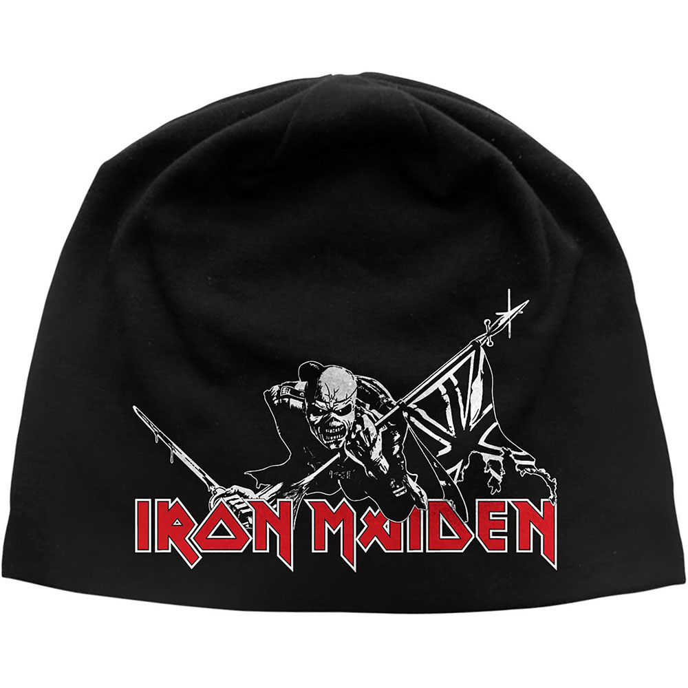 Čapica Iron Maiden - The Trooper, Unisex,Čierna,Univerzálna