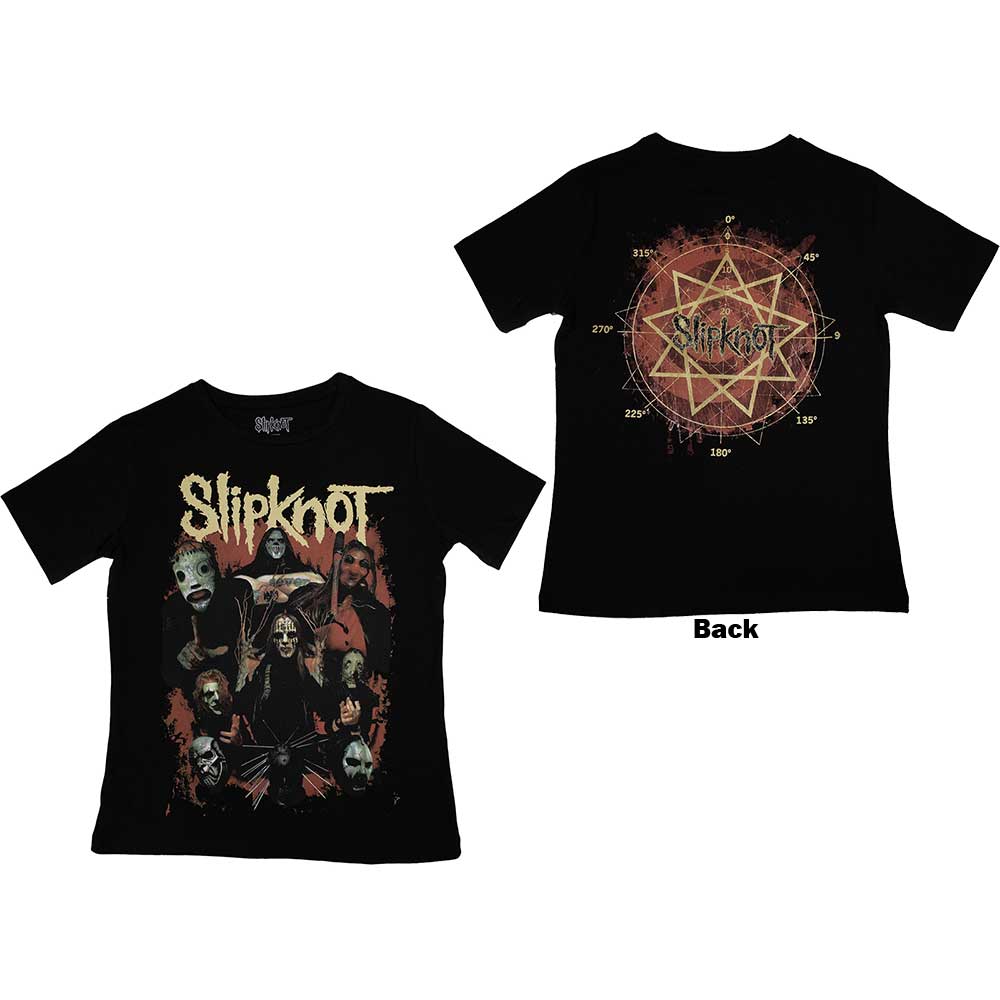 Tričko Slipknot - Come Play Dying Back Print, Žena,Čierna,XXL