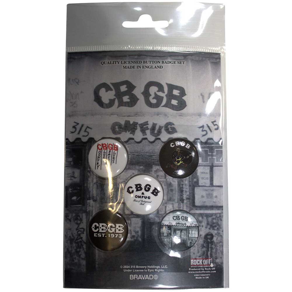 Odznak CBGB - Logos