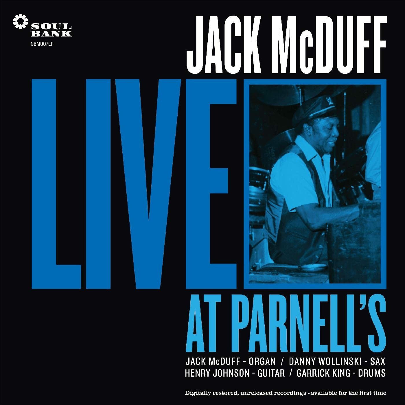 CD Jack McDuff - LIVE AT PARNELL'S
