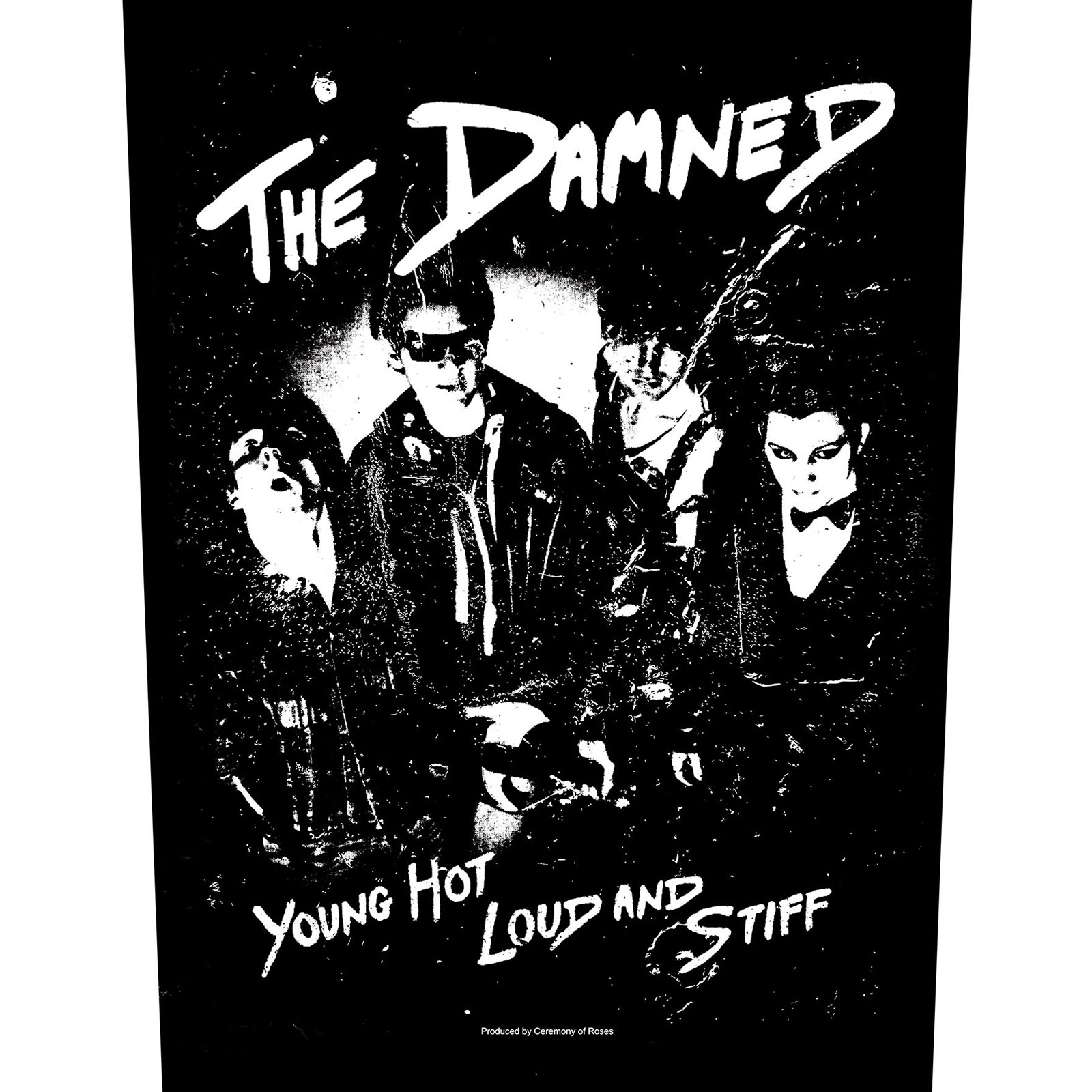 Nažehlovačka The Damned - Young, Hot, Loud And Stiff